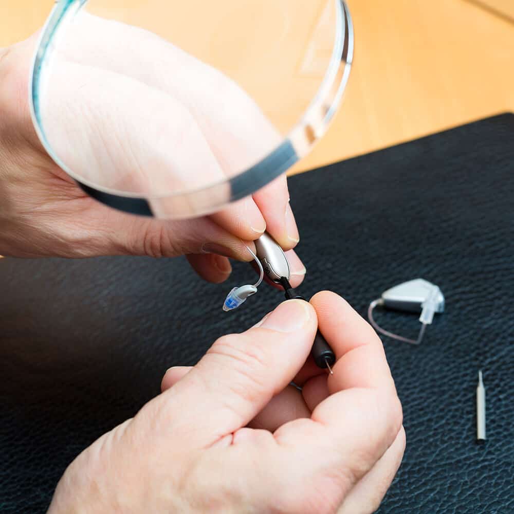 Hearing aid repair